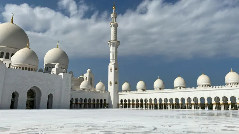 Sheikh-Zayed-Moschee in Abu Dhabi