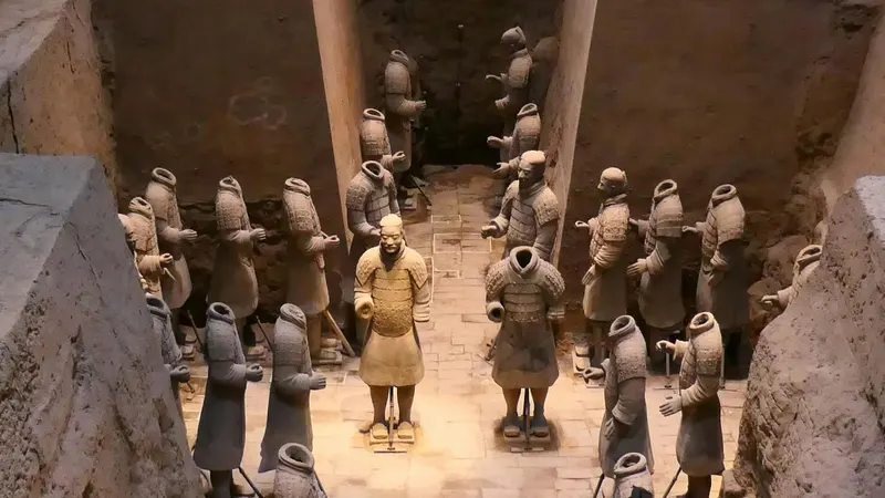 Xi'an (Terracotta Army, City Wall, Giant Wild Goose Pagoda)
