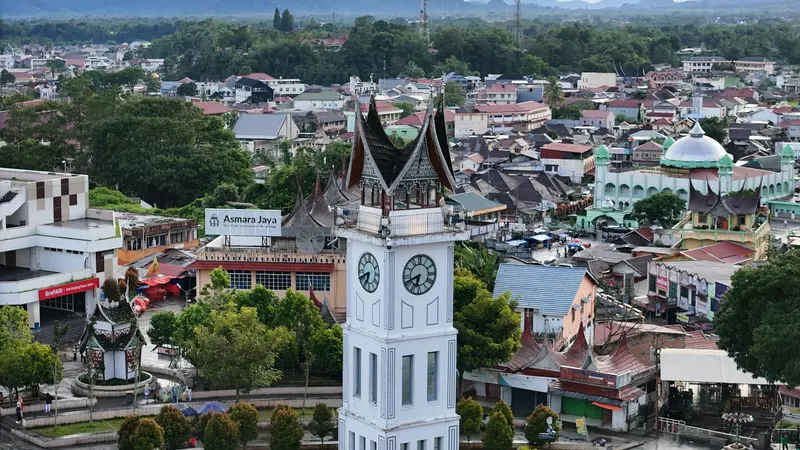 Landscape in West Sumatra
