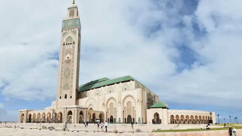 Hassan-II-Moschee in Casablanca