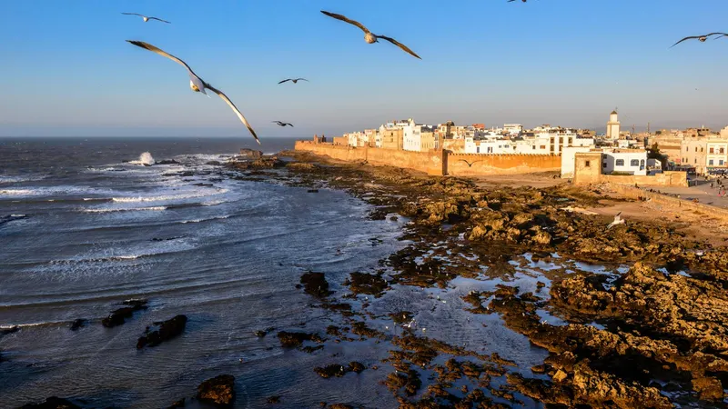 Essaouira an der marokkanischen Atlantik-Küste