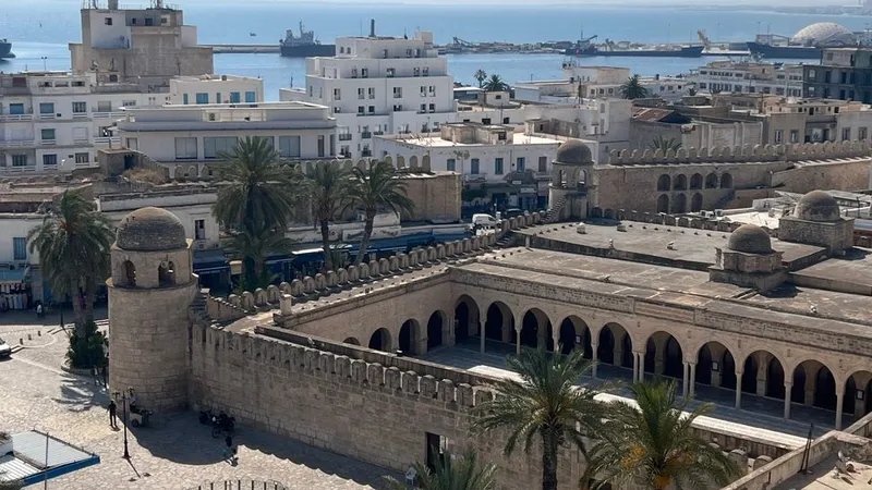 Ribat von Sousse aus der Vogelperspektive