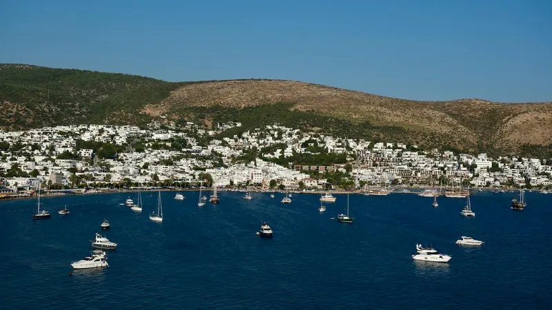 Bodrum an der türkischen Ägäis
